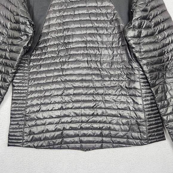 Eddie Bauer Jacket Mens Medium Black First Ascent Down Lightweight Puffer - Picture 10 of 13